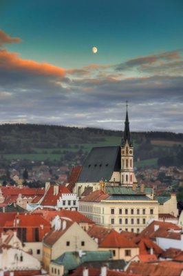 Cesky Krumlov town, Czech Republic